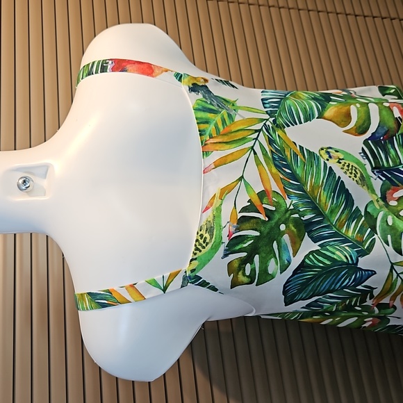 NWT Mexx tropical floral strap summer top, lined, viscose, 14 yrs fits UK 6-8-10 - Picture 11 of 17